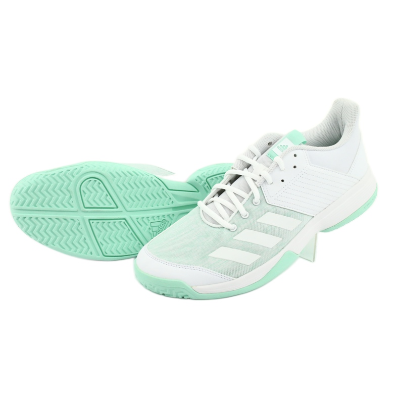 Scarpe Adidas Ligra 6 W BC1035 bianco verde 5