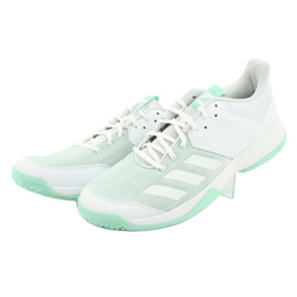 Scarpe Adidas Ligra 6 W BC1035 bianca verde 3
