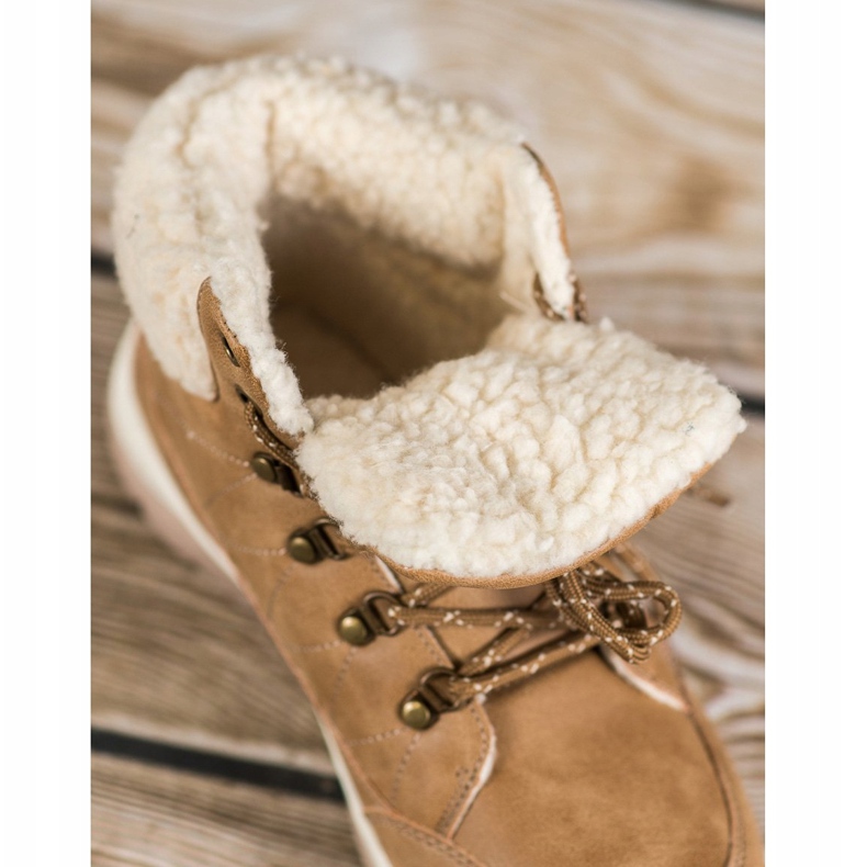 Arrigo Bello Stivali invernali caldi beige 1