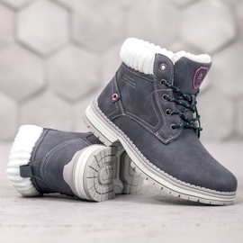 Arrigo Bello Trapper alla moda blu 1