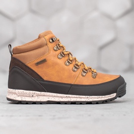 McKey Stivaletti stringati con montone marrone 1