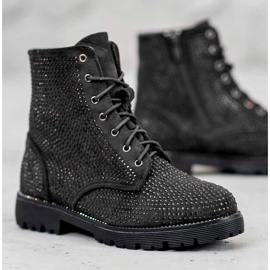 Sweet Shoes Stivali in camoscio nero 1