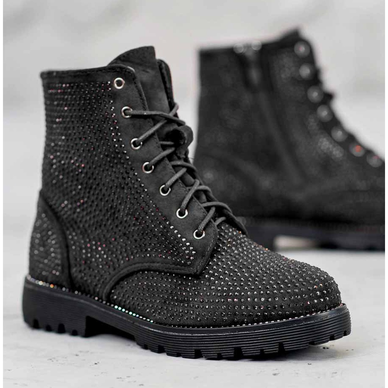 Sweet Shoes Stivali in camoscio nero 1