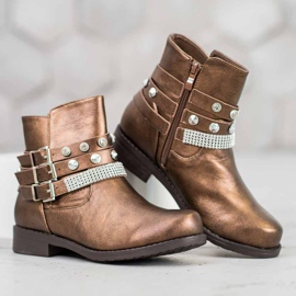 Forever Folie stivali marroni marrone 2