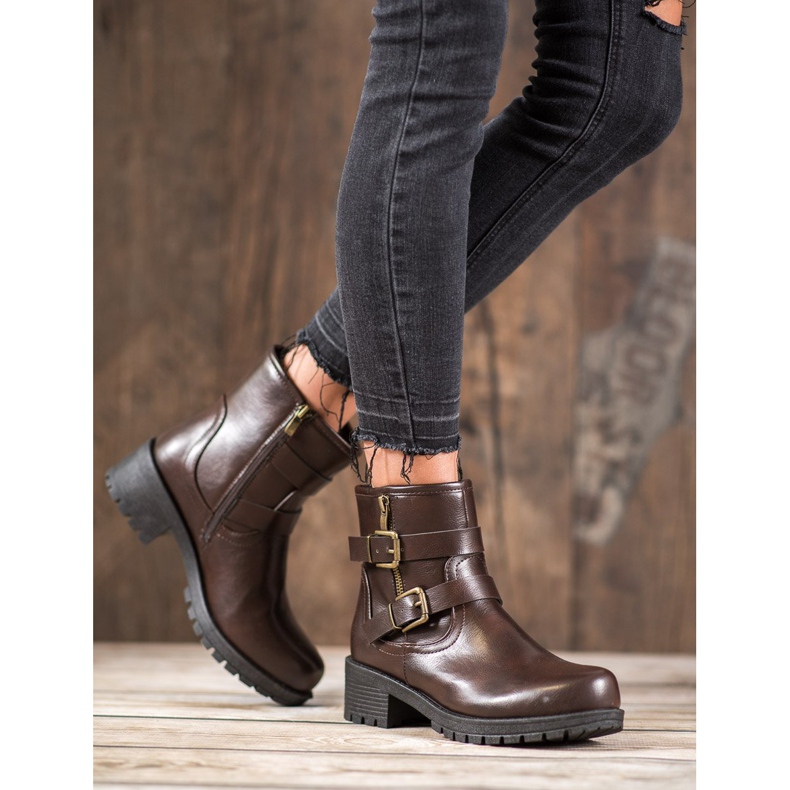 SHELOVET Classici lavoratori marrone 1