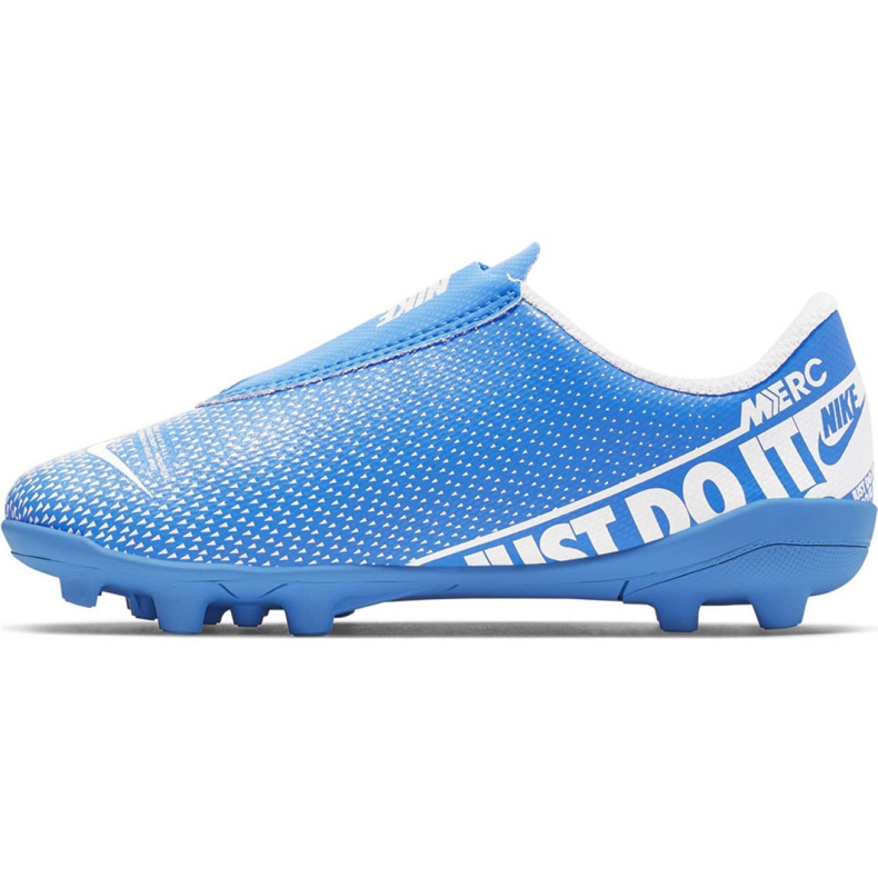 Nike Mercurial Vapor 13 Club Mg PS (V) Jr AT8162 414 scarpe da calcio blu blu 2