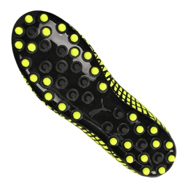 Scarpe da calcio Puma Future 4.4 Mg Jr 105697-03 giallo giallo 2