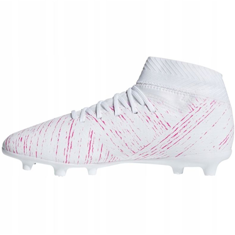 Le scarpe da calcio adidas Nemeziz 18.3 Fg Jr CM8506 multicolore bianco 2