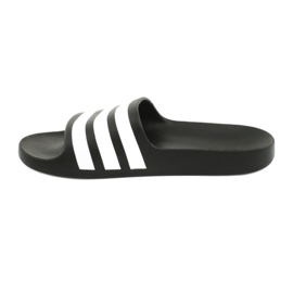 Ciabatte Adidas Adilette Aqua K Jr F35556 bianco nero 2