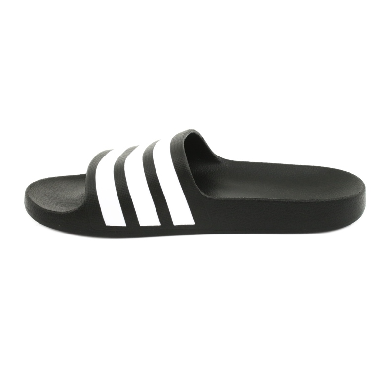 Ciabatte Adidas Adilette Aqua K Jr F35556 bianca nero 2