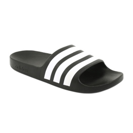 Ciabatte Adidas Adilette Aqua K Jr F35556 bianco nero 1