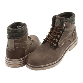 Stivali da uomo American club RH35 marrone 4