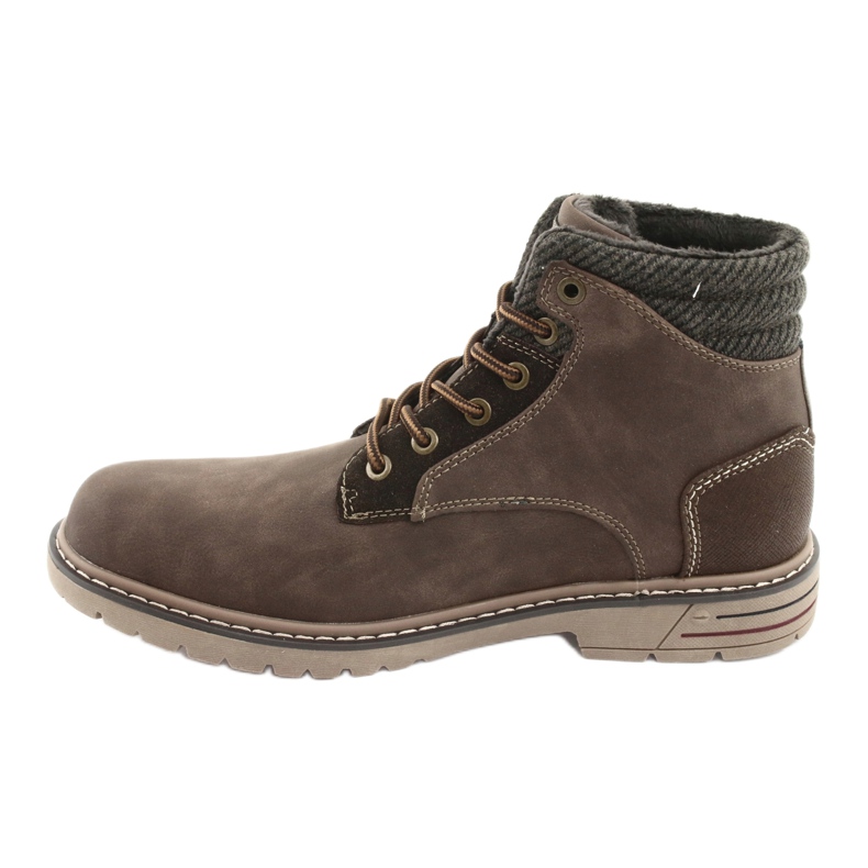Stivali da uomo American club RH35 marrone 2