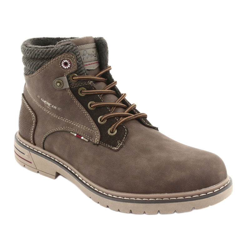 Stivali da uomo American club RH35 marrone 1