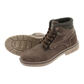 Stivali da uomo American club RH35 marrone 5