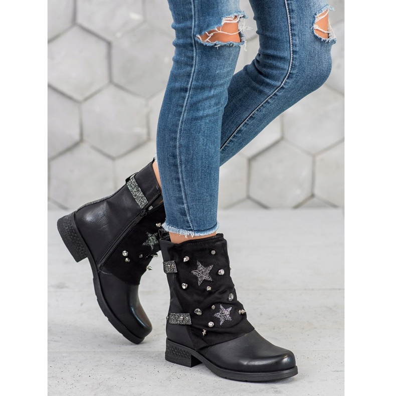 Super Mode Operai decorati nero 1