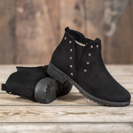 SHELOVET Stivali Con Borchie nero verde 1