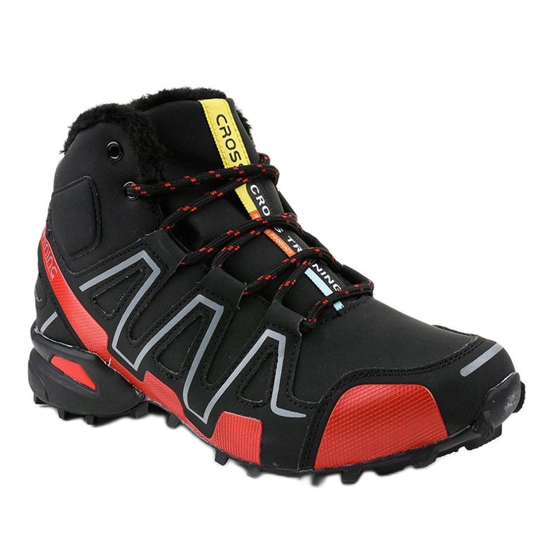 Scarpe da trekking isolate nere BN8810 nero 1