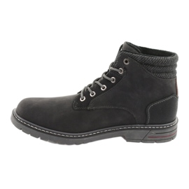 American club RH35 stivali neri da uomo nero 2