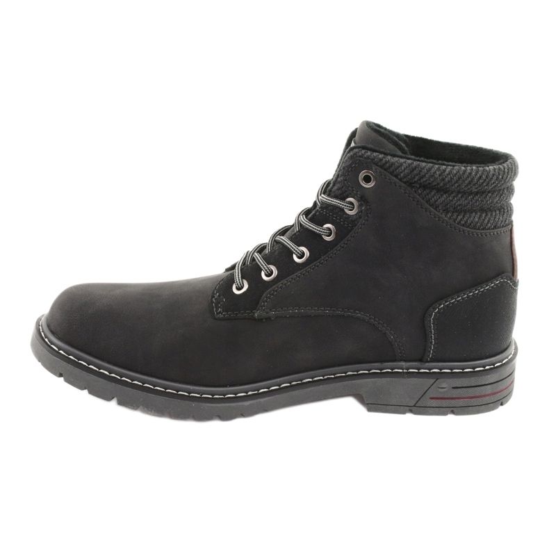 American club RH35 stivali neri da uomo nero 2
