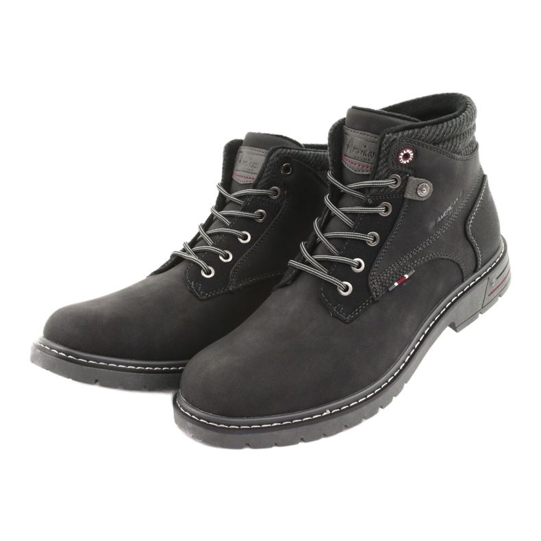 American club RH35 stivali neri da uomo nero 3
