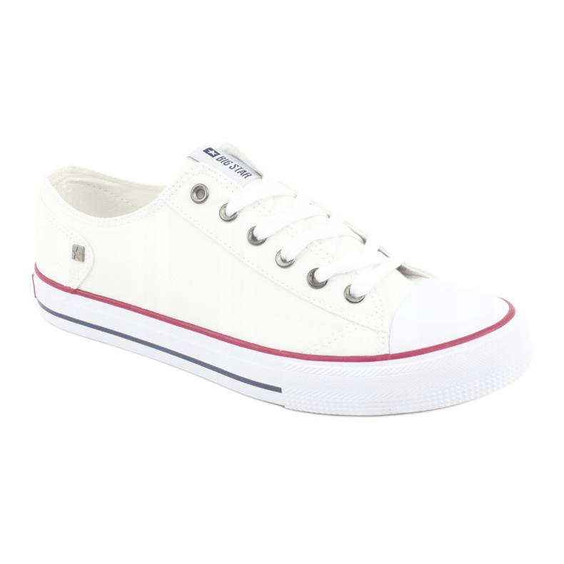 Sneakers Big Star Classic Tie bianche DD174271 bianco 3