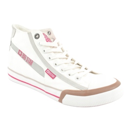 Sneakers uomo Big Star 174080 bianche bianco 1