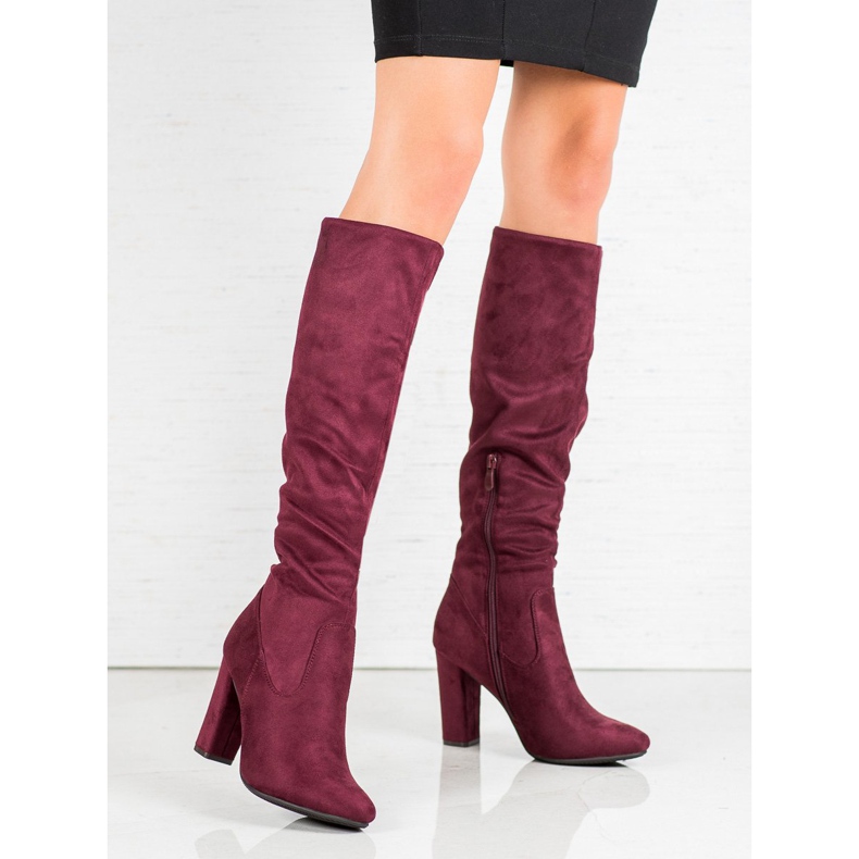 Eleganti stivali VINCEZA rosso 1