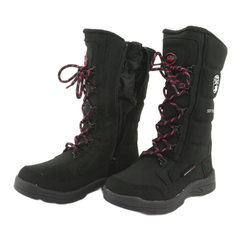 Doposci con membrana American Club SN12 in nero rosa 5