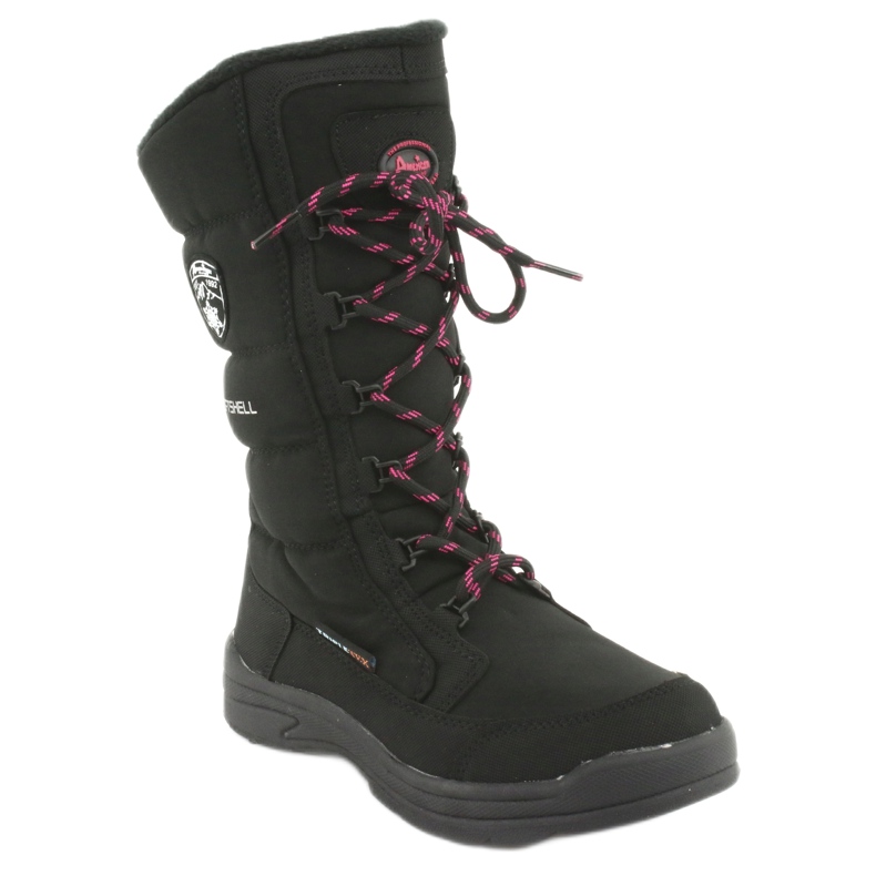 Doposci con membrana American Club SN12 in nero rosa 1