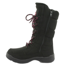 Doposci con membrana American Club SN12 in nero rosa 2