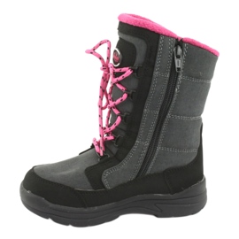 Doposci con membrana grigia American club SN13 nero rosa grigio 2