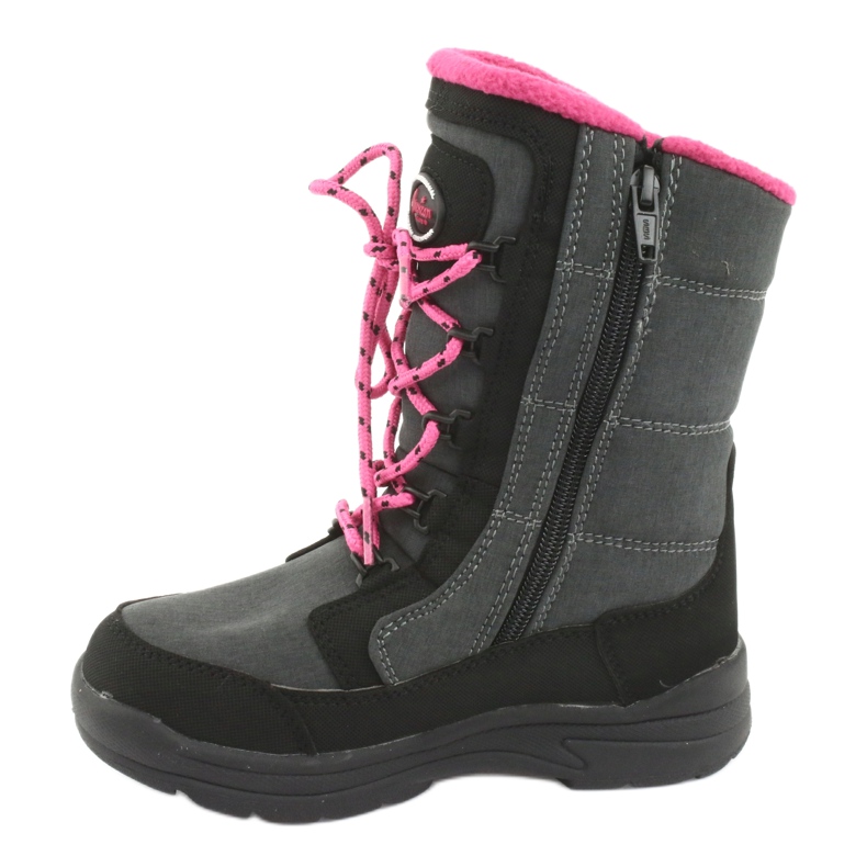 Doposci con membrana grigia American club SN13 nero rosa grigio 2