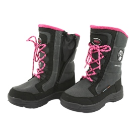 Doposci con membrana grigia American club SN13 nero rosa grigio 5