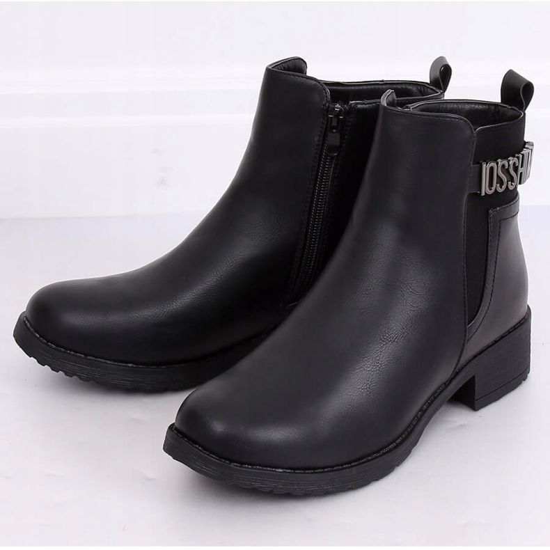 Stivali neri da donna neri 1210A-PA Black nero 1