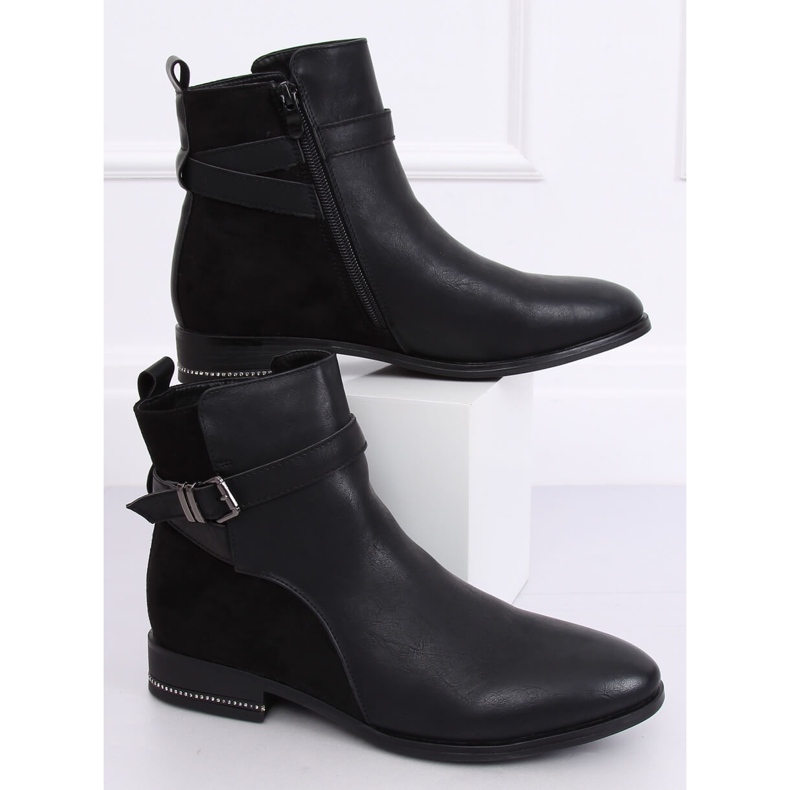 Stivali Jodhpur neri da donna 3332 Black nero 1