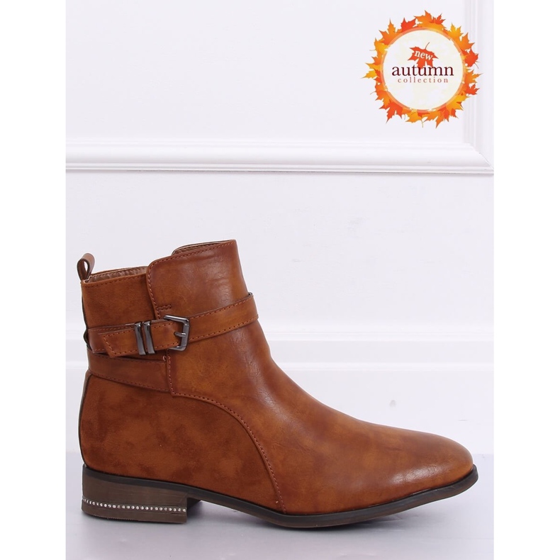 Camel 3332 Stivaletti Chelsea cammello da donna marrone 1
