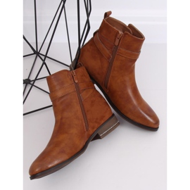 Camel 3332 Stivaletti Chelsea cammello da donna marrone 2