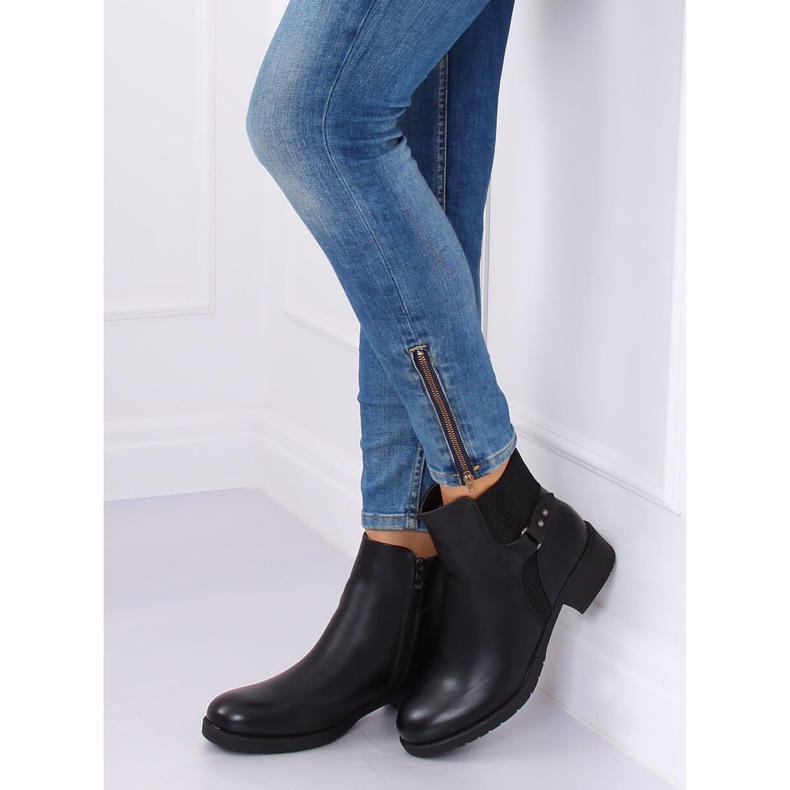 Stivali Jodhpur neri 1089 Nero 1