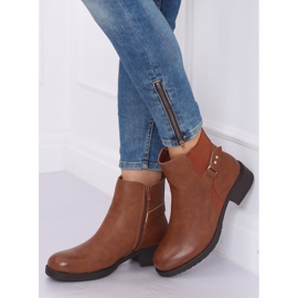 Cammello 1089 Stivaletti Chelsea color cammello marrone 1