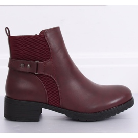 Stivali Jodhpur bordeaux 1089 Winred rosso 1
