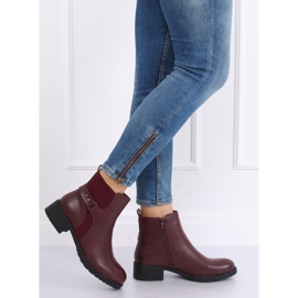 Stivali Jodhpur bordeaux 1089 Winred rosso 2