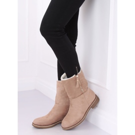 Stivali donna camoscio beige S118 Sand 1