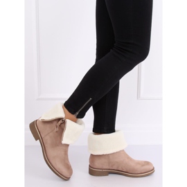 Stivali donna camoscio beige S118 Sand 2