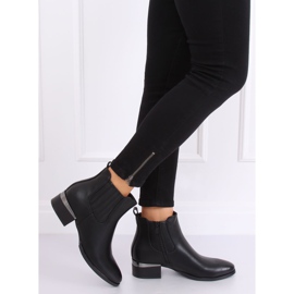 Stivaletti Chelsea neri da donna 3303 Nero 1