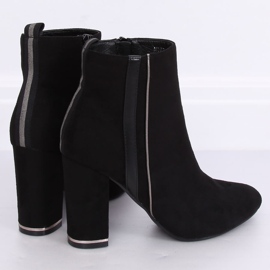 Stivali neri con tacco alto M378 Black nero 2