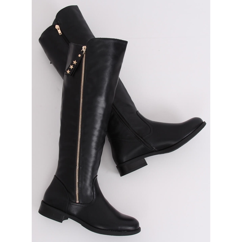 Stivali da equitazione da donna neri MR-6 Black nero 1