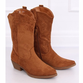 Cammello NC972 Stivali da cowboy color cammello marrone 1
