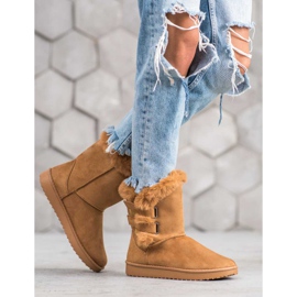 SHELOVET Stivali da neve caldi marrone 2