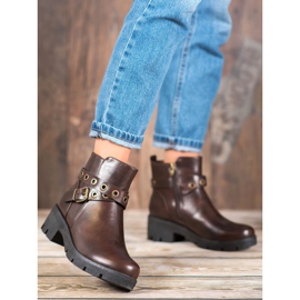 SHELOVET lavoratori marroni marrone 2